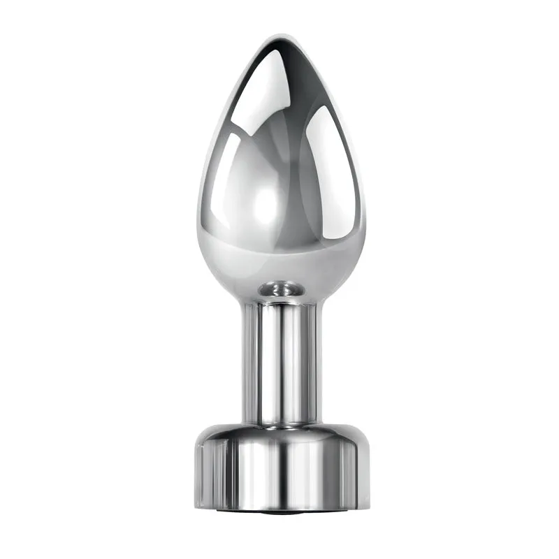 Gender X Rockin' Metal Pllug -  9.3cm Rechargeable Butt Plug