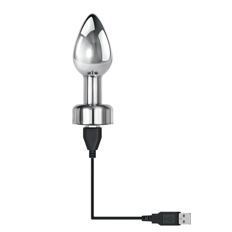 Gender X Rockin' Metal Pllug -  9.3cm Rechargeable Butt Plug