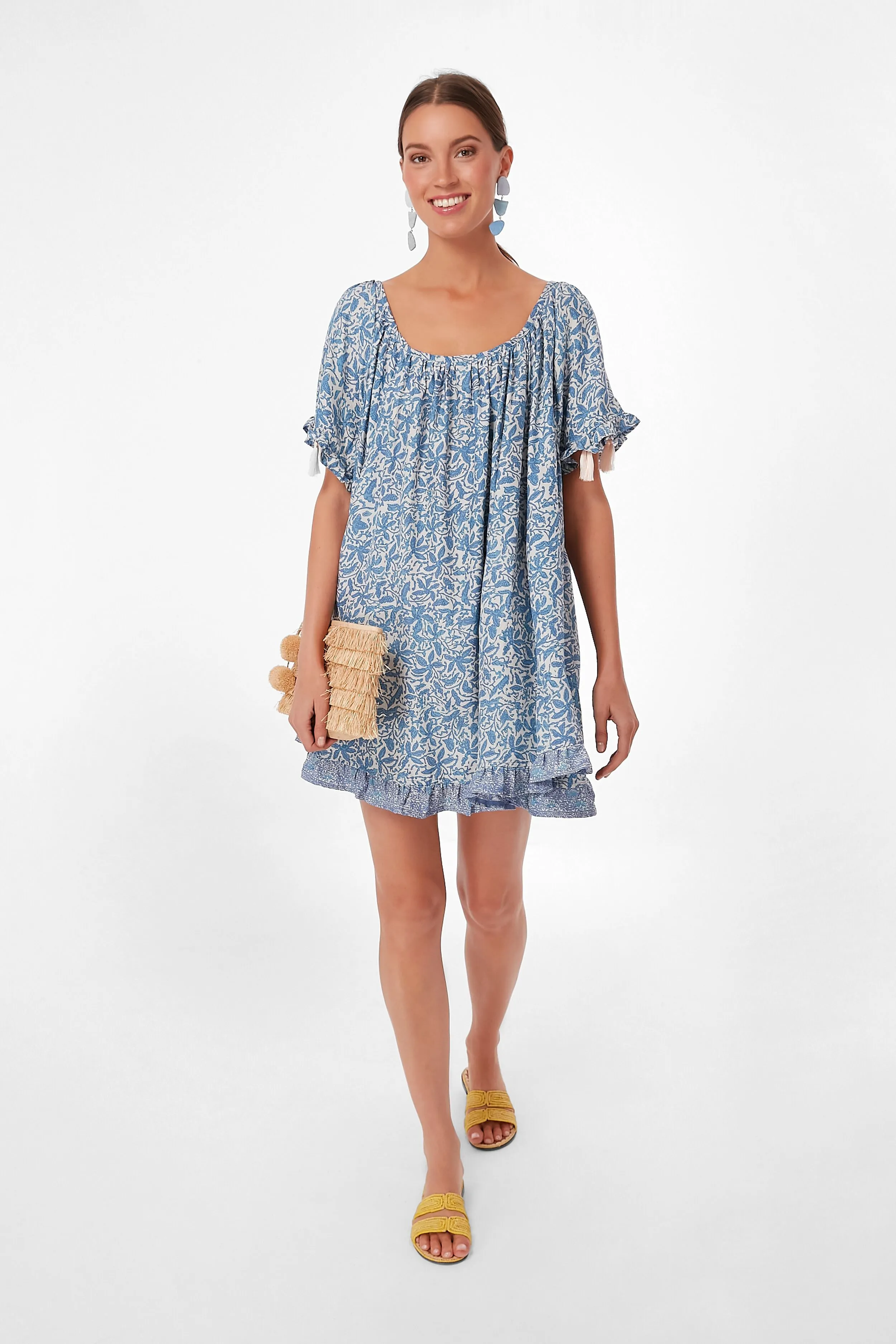 Gloriosa Cornflower Marina Dress
