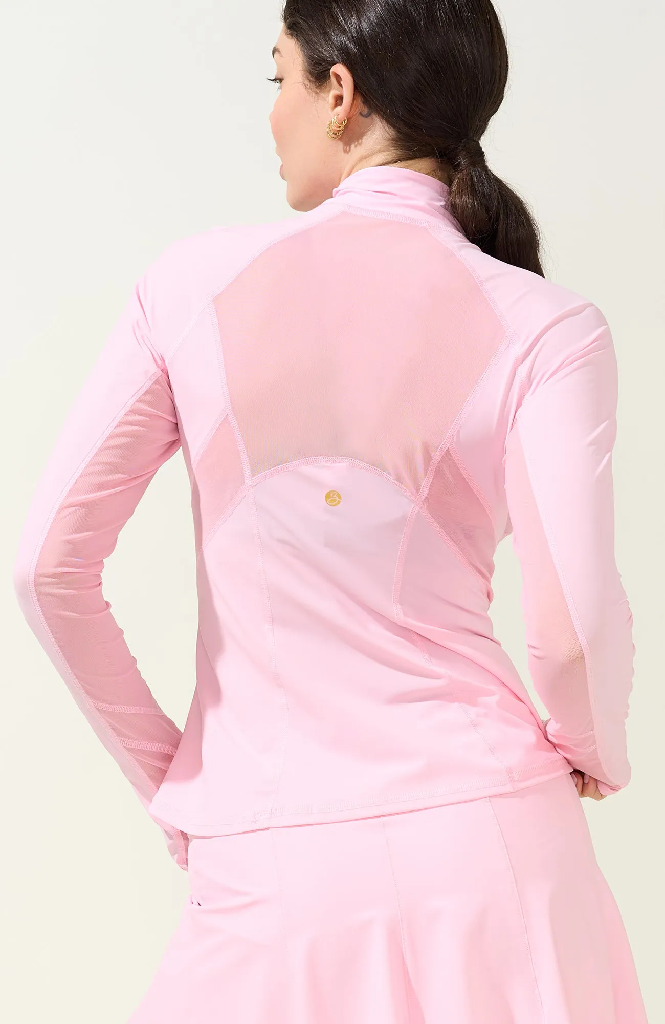 Grace 1/2 Zip Long Sleeve Top Dreamland