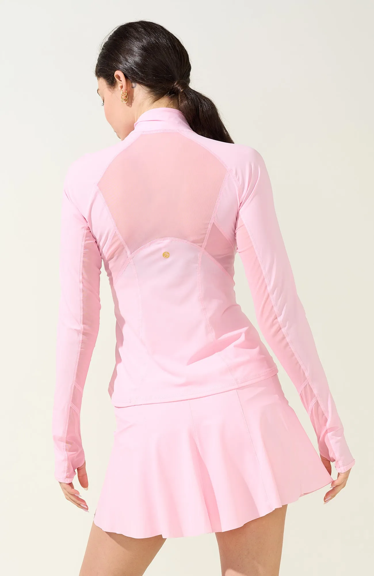 Grace 1/2 Zip Long Sleeve Top Dreamland