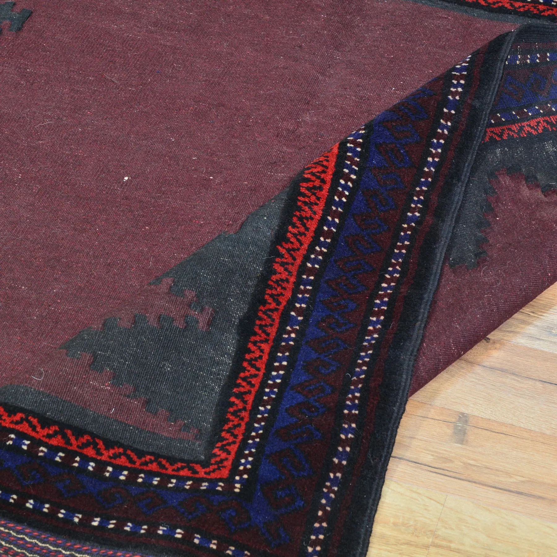 Hand-Woven Afghan Tribal Kilim Oriental Handmade Sumak Wool Rug (Size 4.6 X 4.7) Cwral-10260