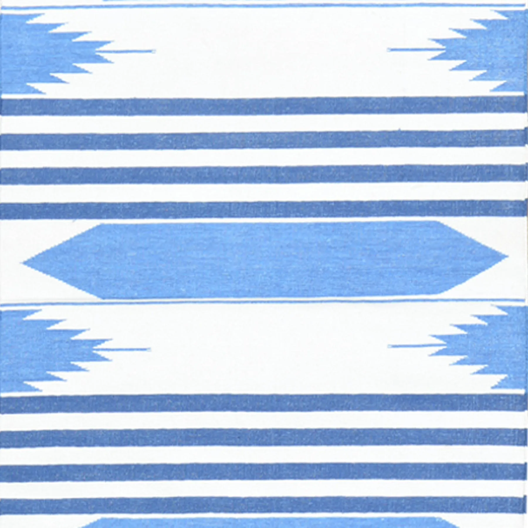 Hand-Woven Southwestern Design 100% Cotton Handmade Rug (Size 2.6 X 10.0) Cwral-5574