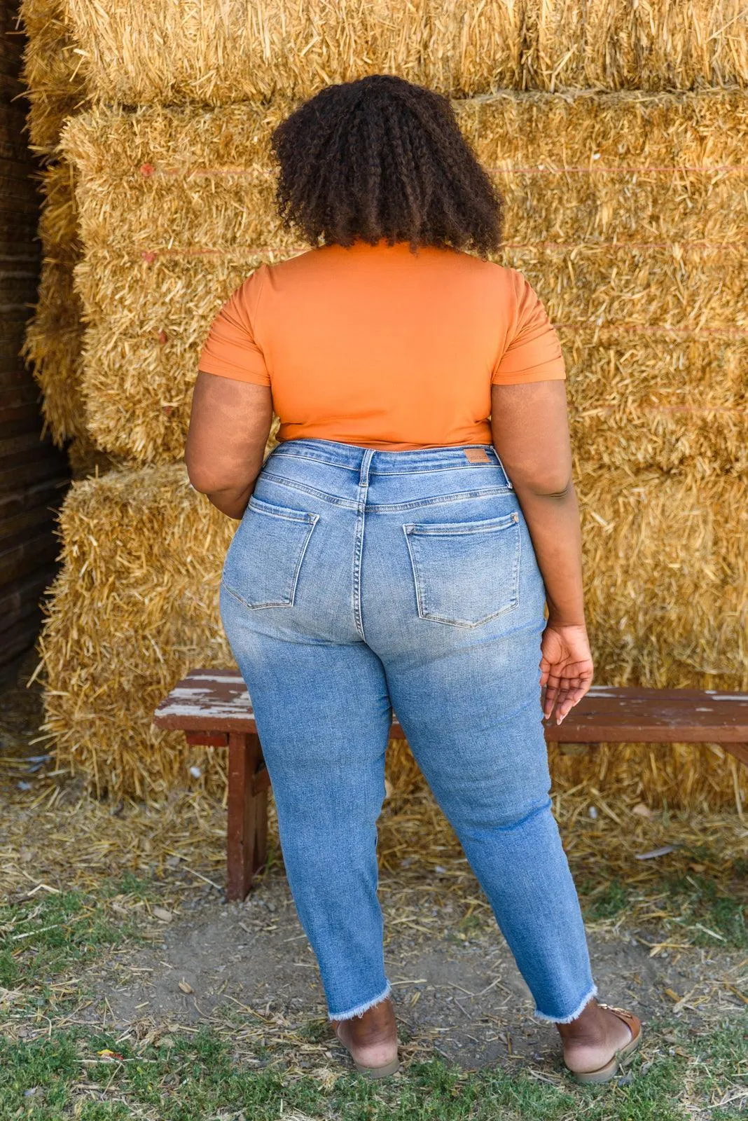 Hazel Blues® | Spare Your Time Bodysuit In Rust