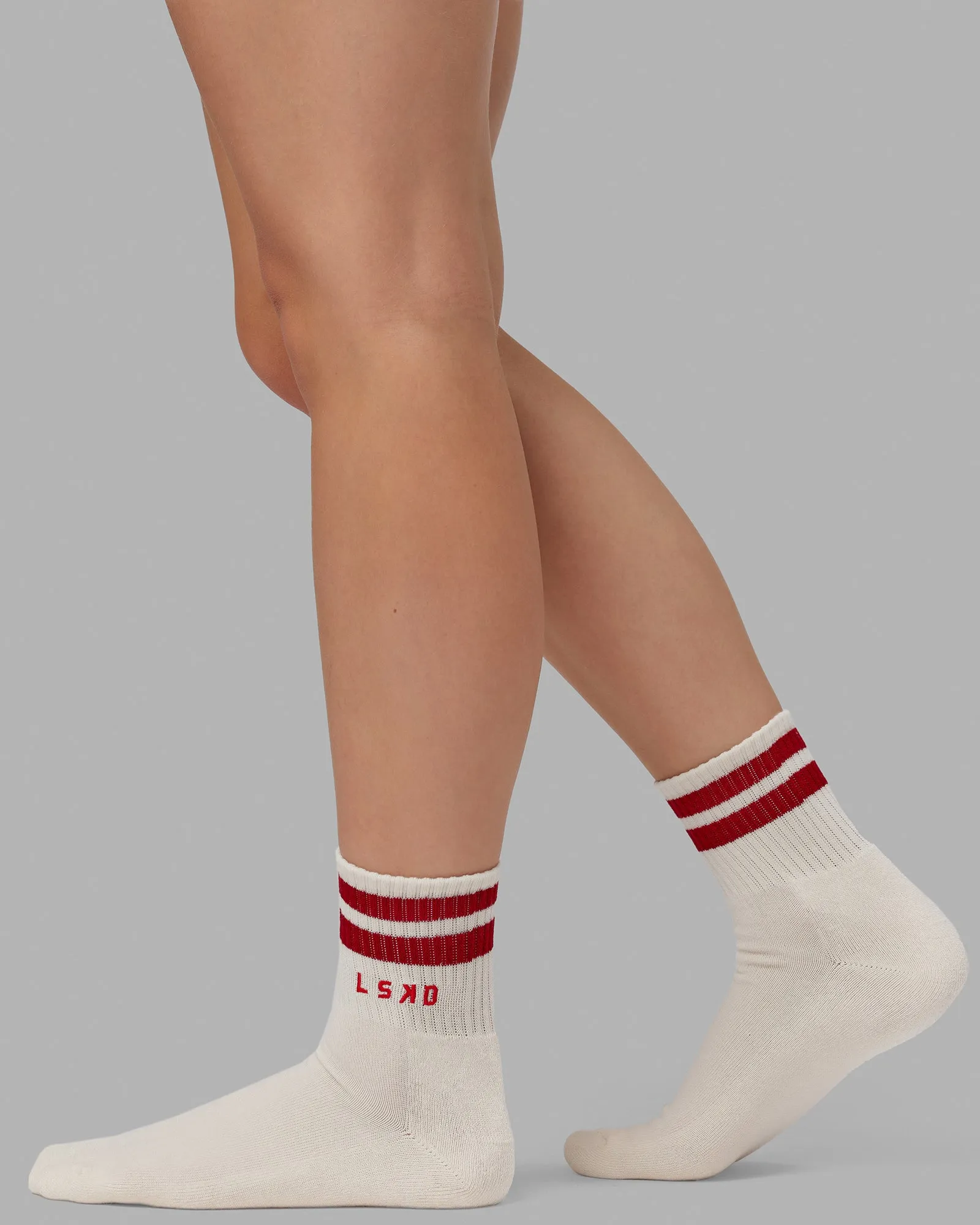 Heritage 3 Pack Quarter Socks - Multi-Cherry