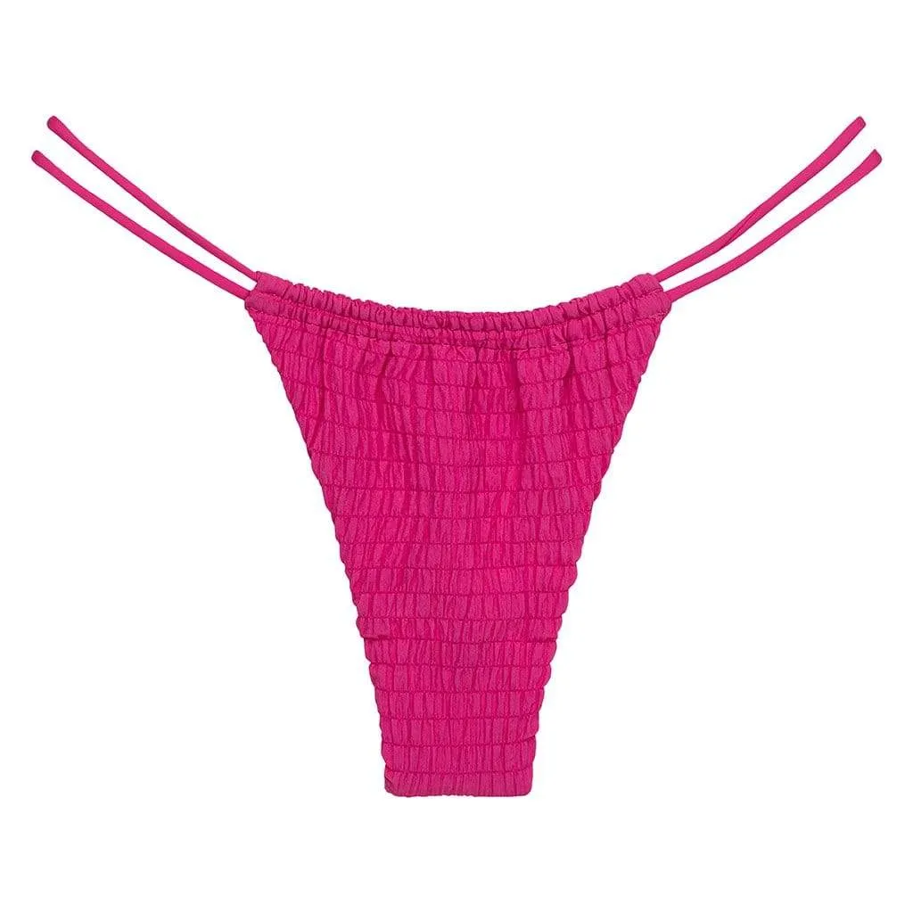 Hibiscus Scrunch Brasil Bikini Bottom