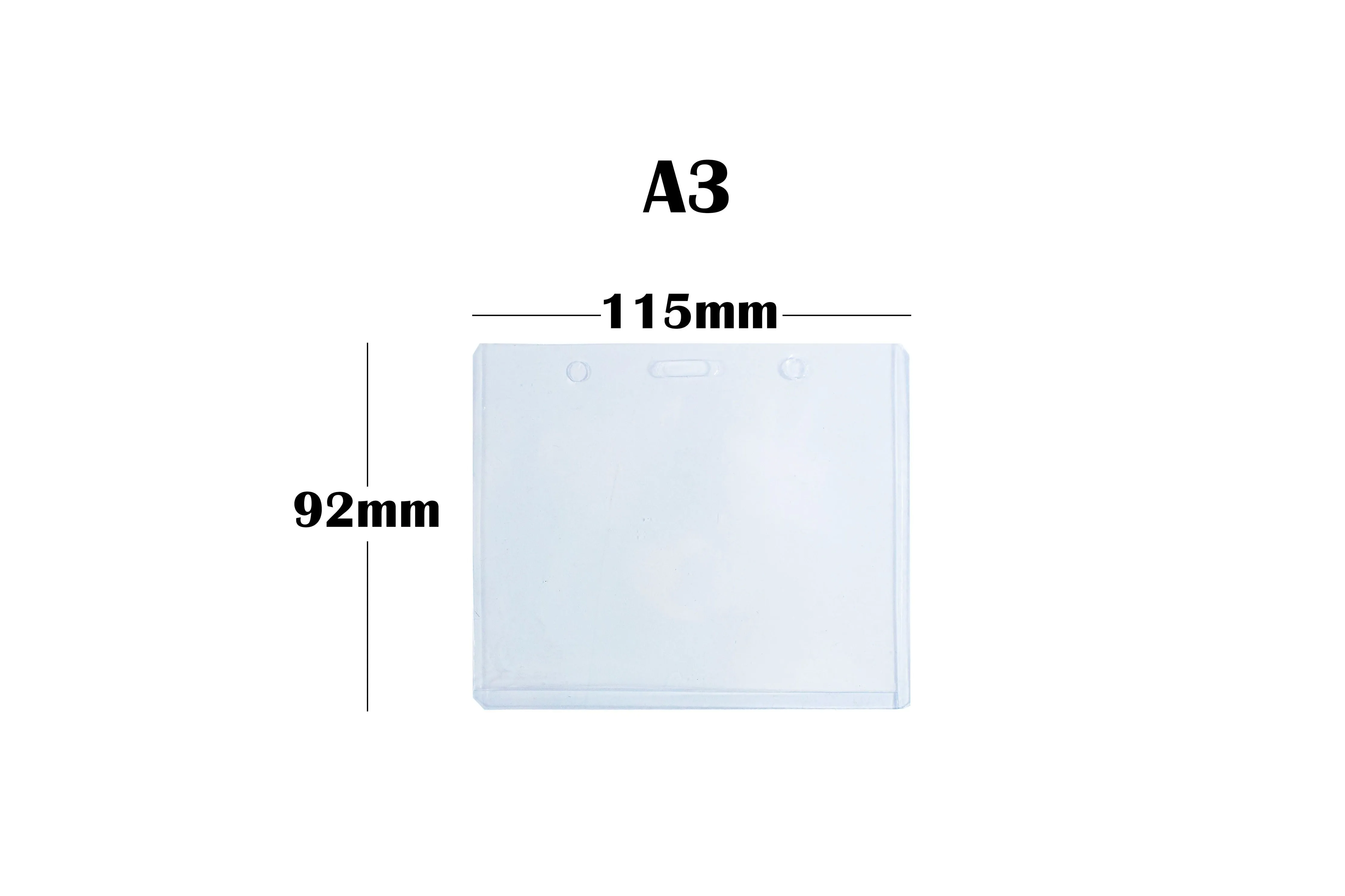 ID Card Plastic Holder | 20pcs