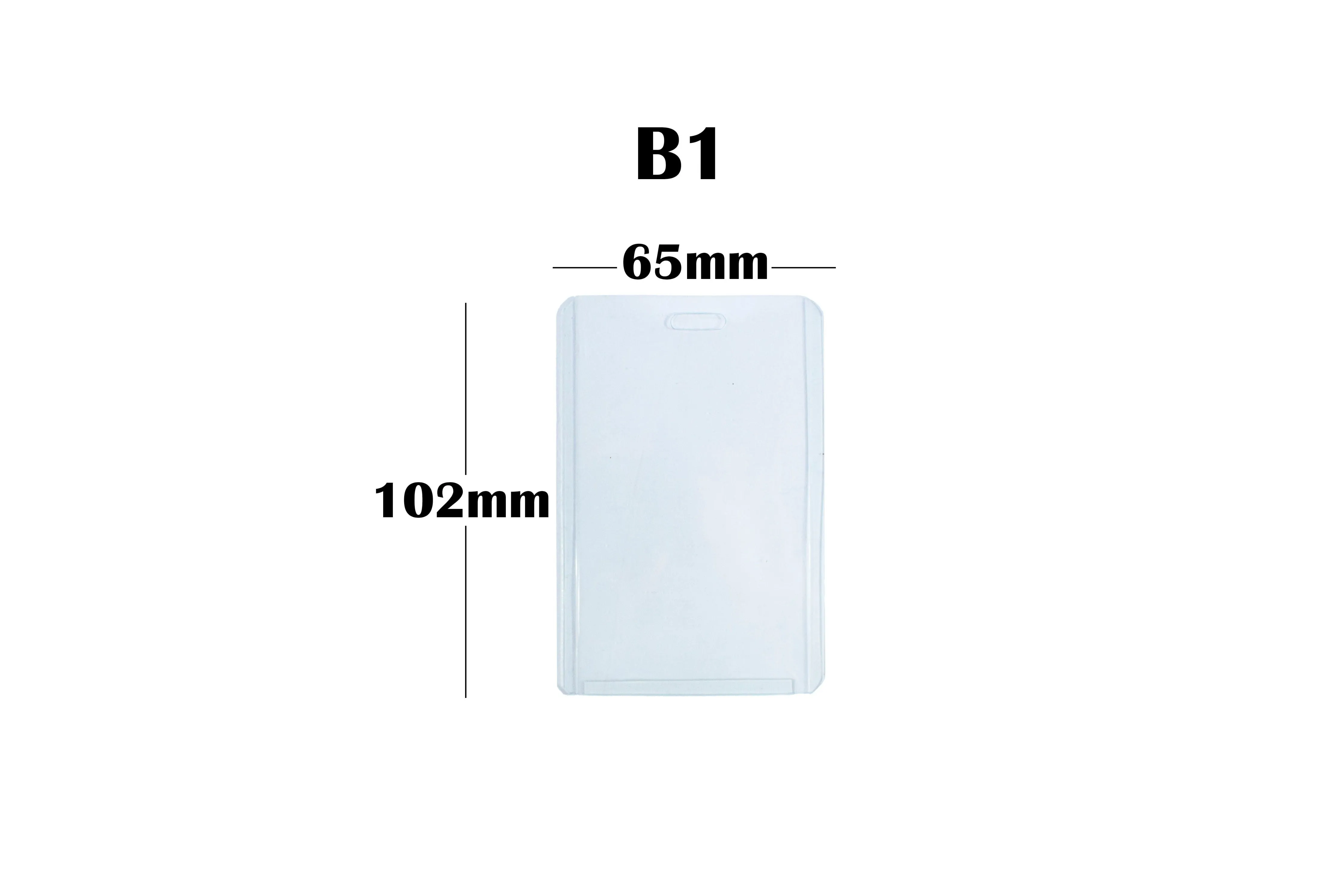 ID Card Plastic Holder | 20pcs