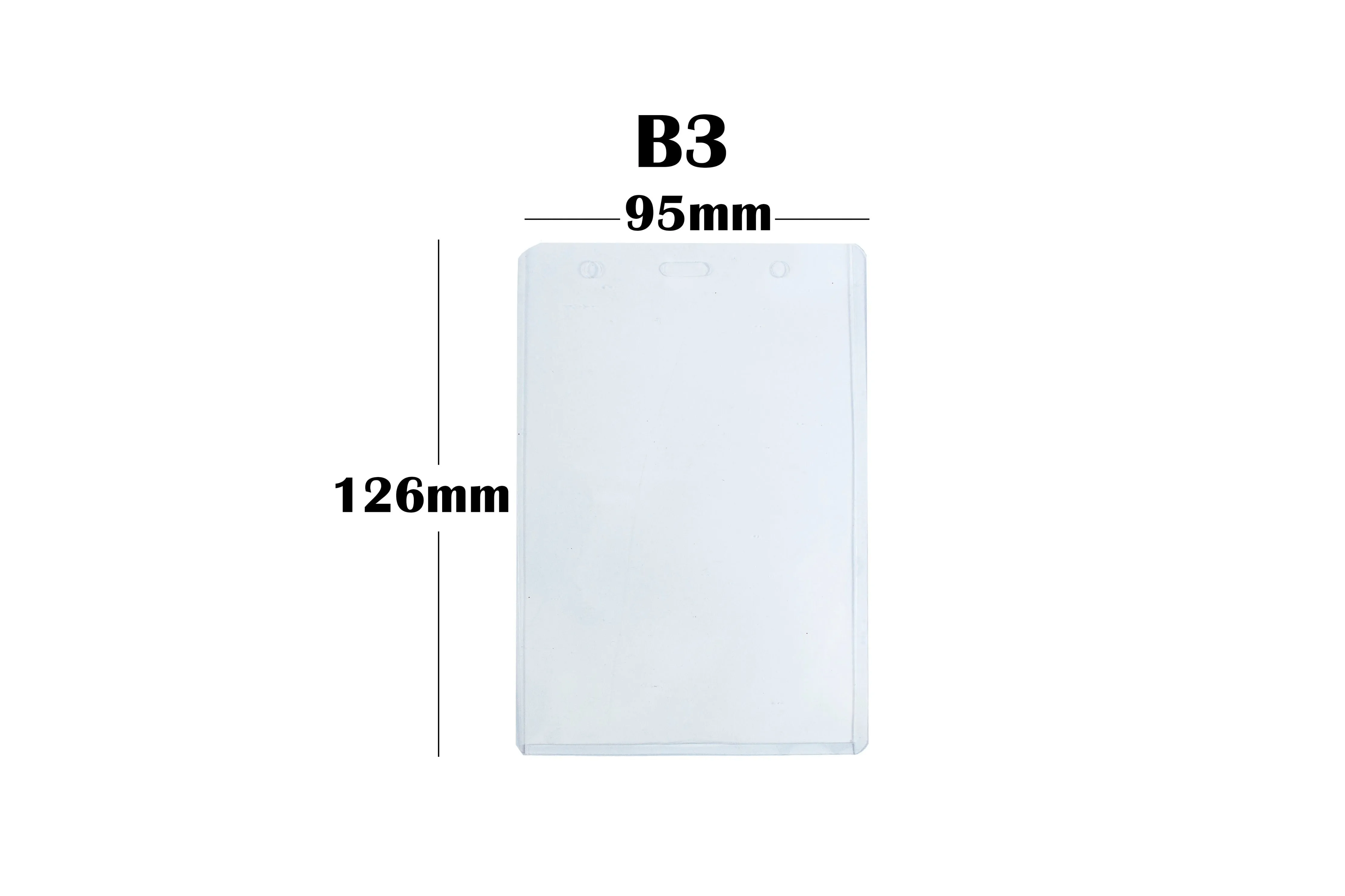 ID Card Plastic Holder | 20pcs