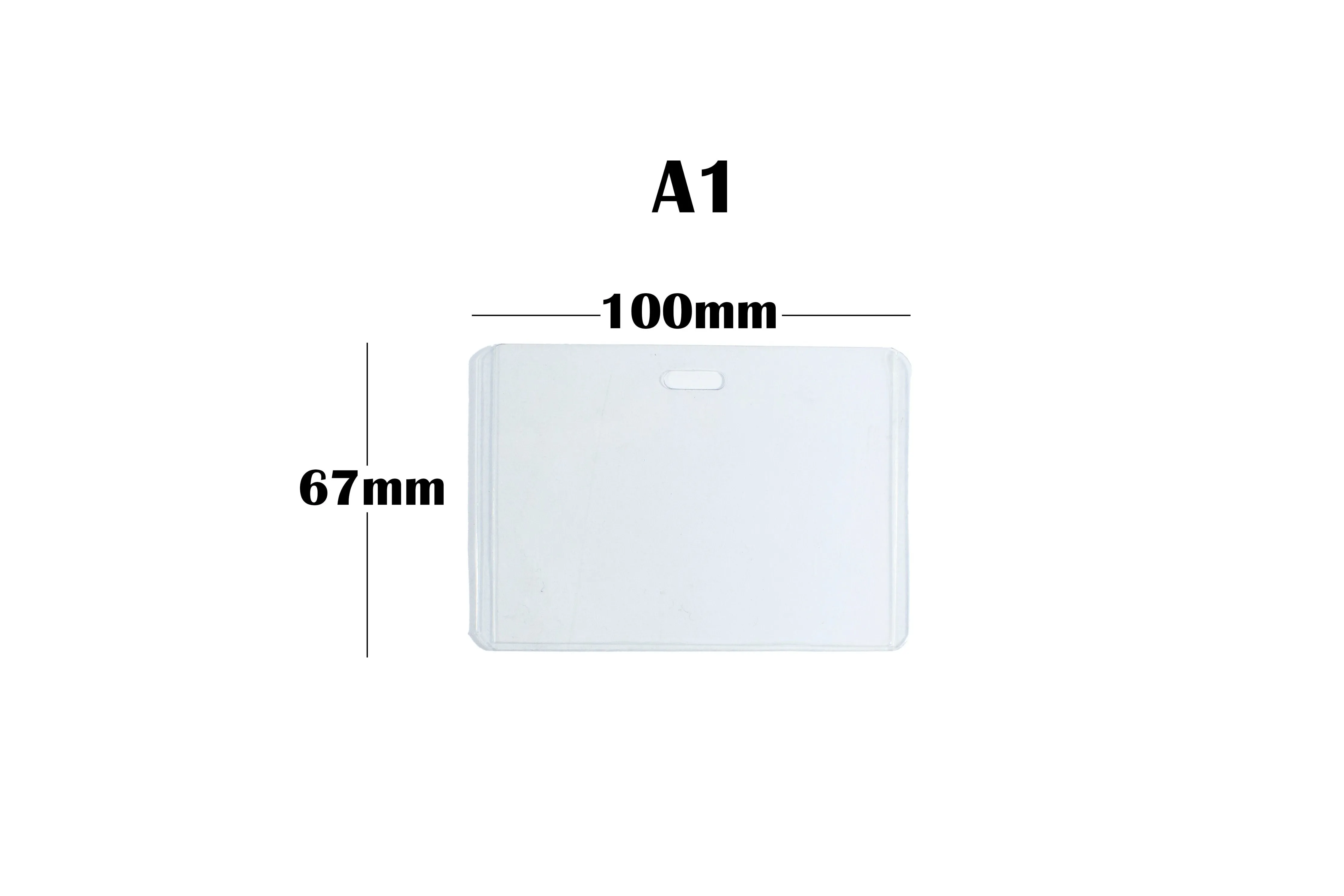 ID Card Plastic Holder | 20pcs