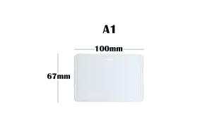 ID Card Plastic Holder | 20pcs