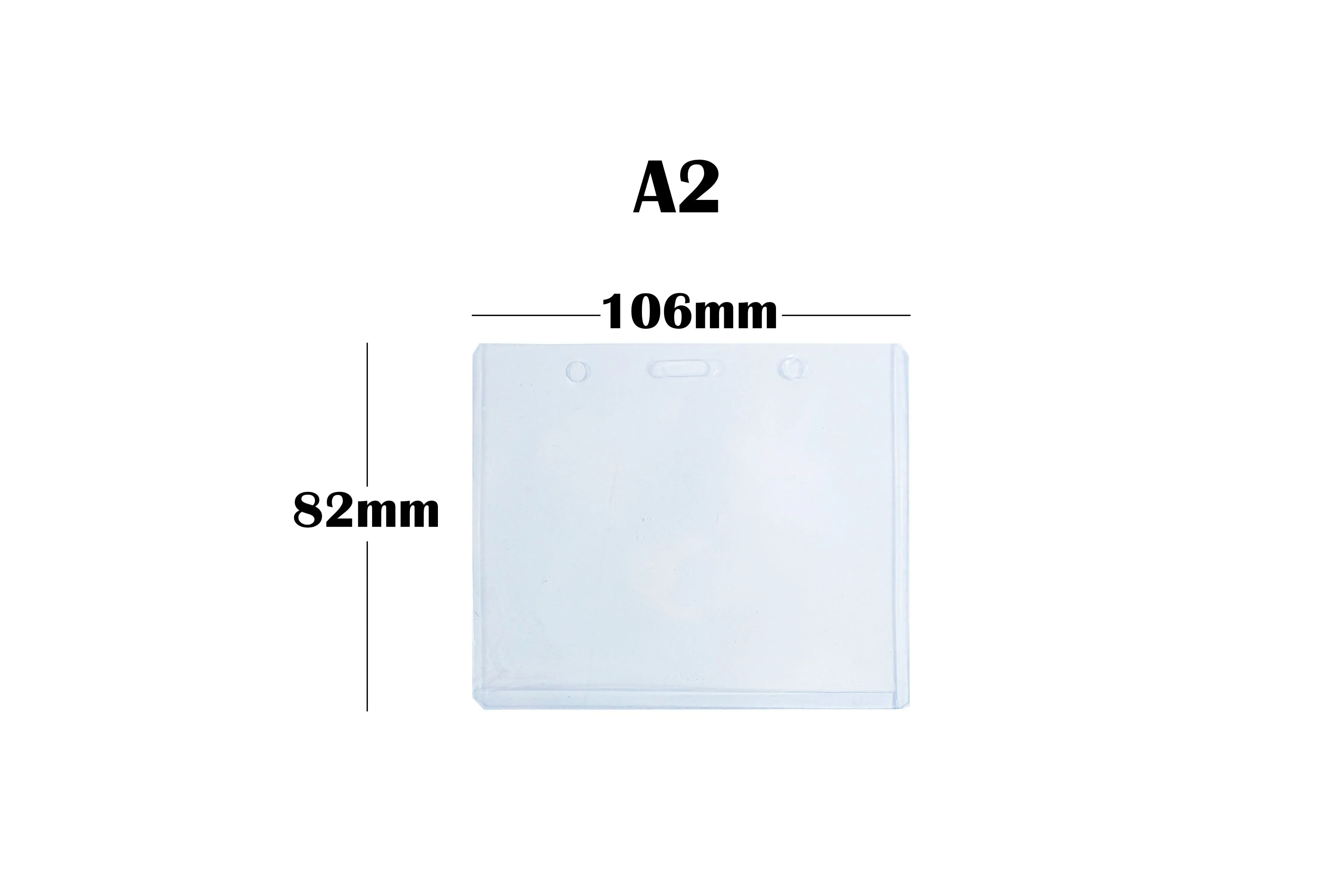 ID Card Plastic Holder | 20pcs