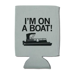 I'm On A Boat Can Cooler