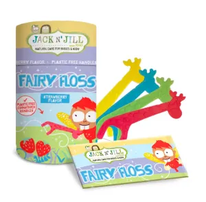 Jack N' Jill - Biodegradable Fairy Floss Picks