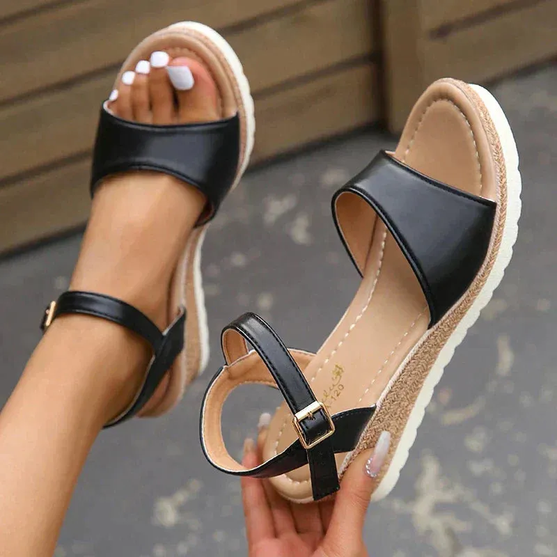 Jayne | Wedge Sandals