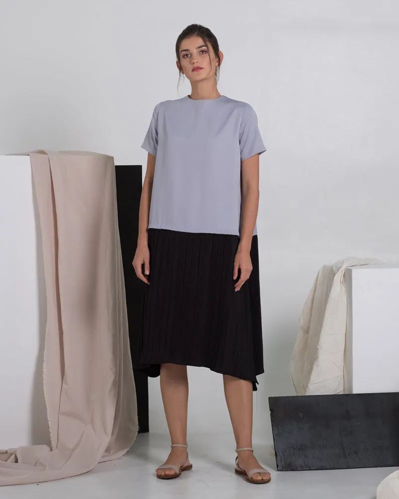 Jheneil Pleated Dress