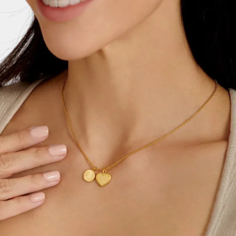 Katie Loxton Waterproof Happy Birthday Charm Necklace
