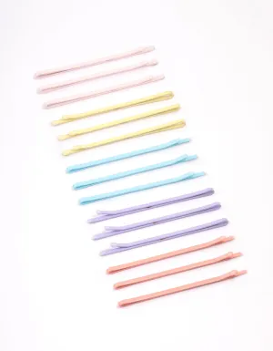 Kids Pastel Hair Pin 15-Pack