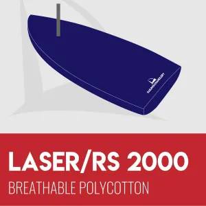 Laser 2000 Flat Boat Cover - Breathable Polycotton