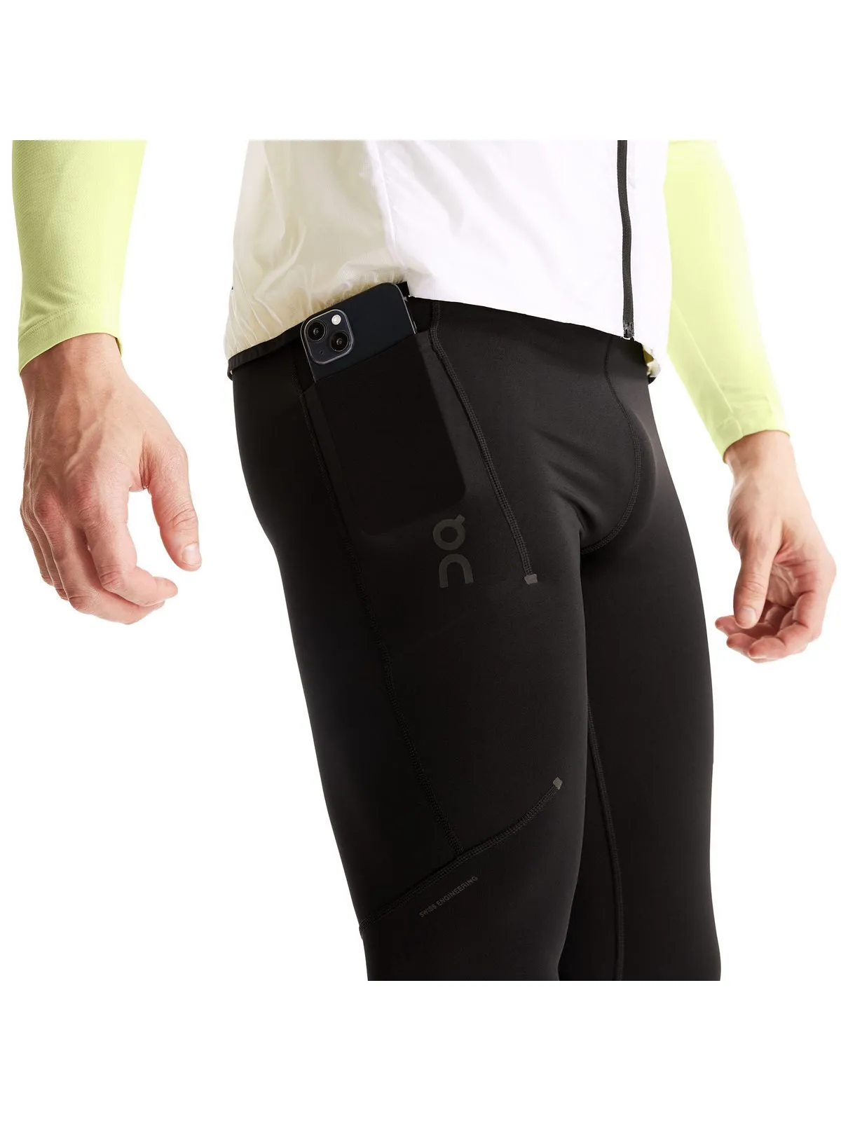 Legginsy męskie ON RUNNING Performance Winter Tights czarny