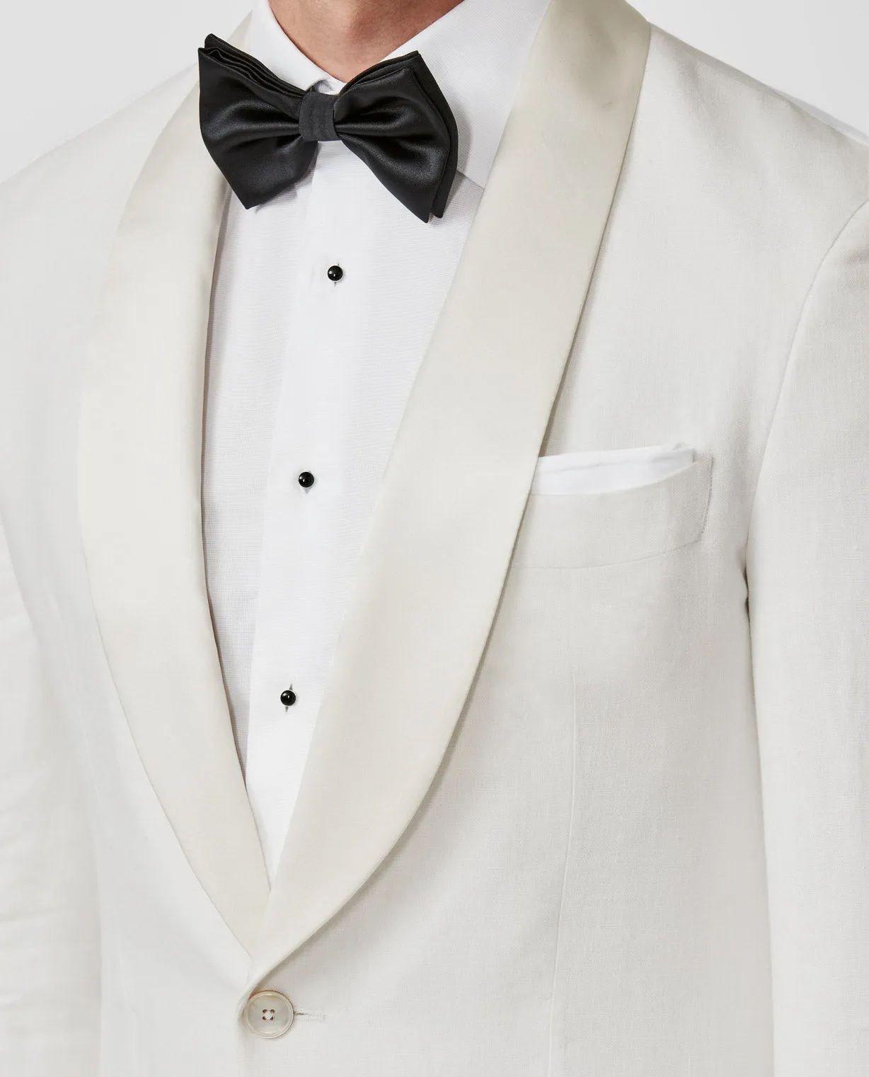 Libeco White Pure Linen Plain Weave