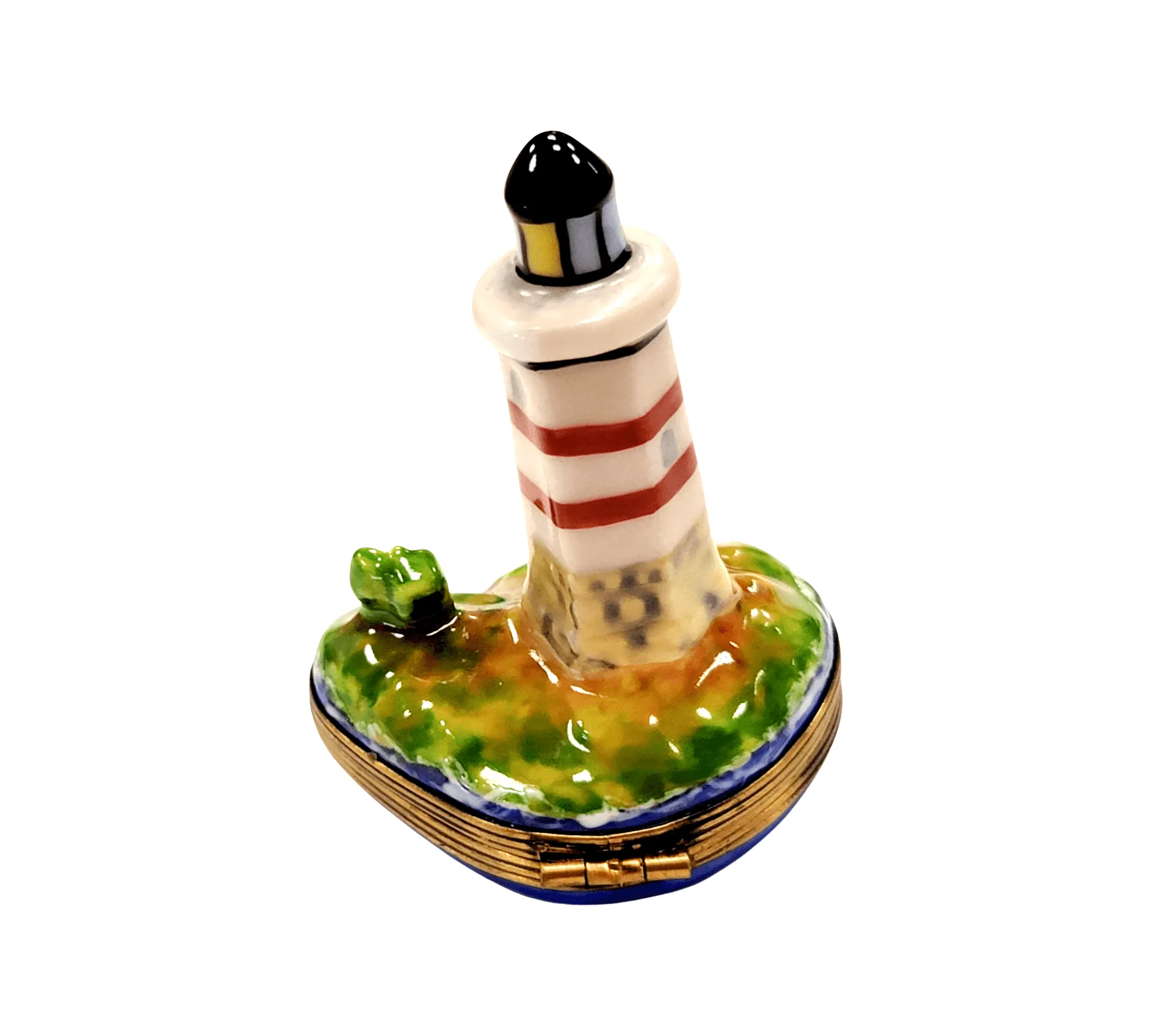 Lighthouse Boat on Ocean