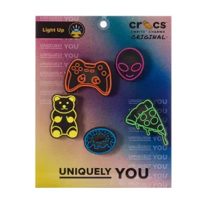 Lights Up Dude Bro 5 Pack Jibbitz