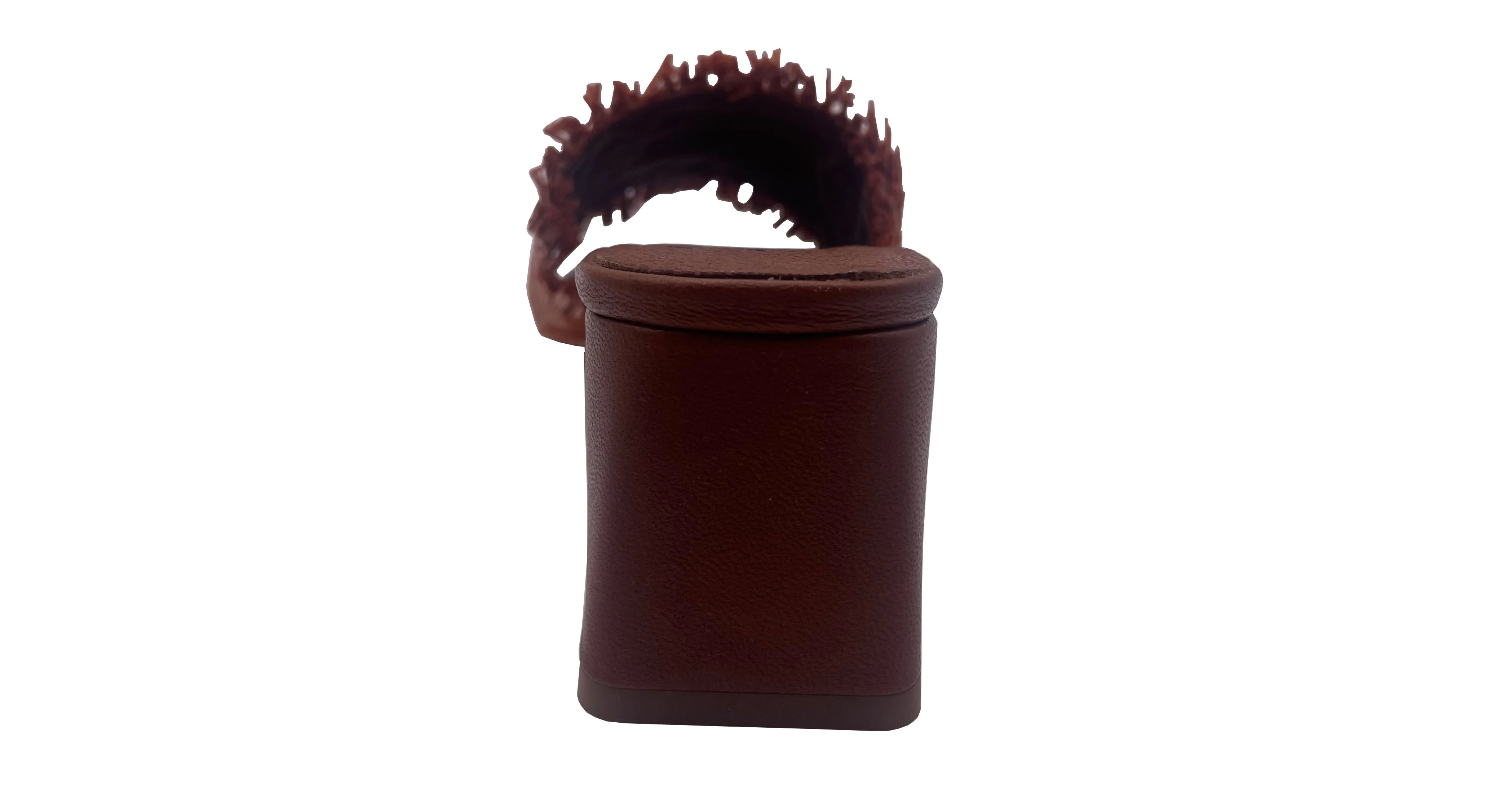 Luna - Cognac Raffia