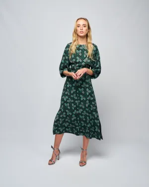 lyss dress - dark green
