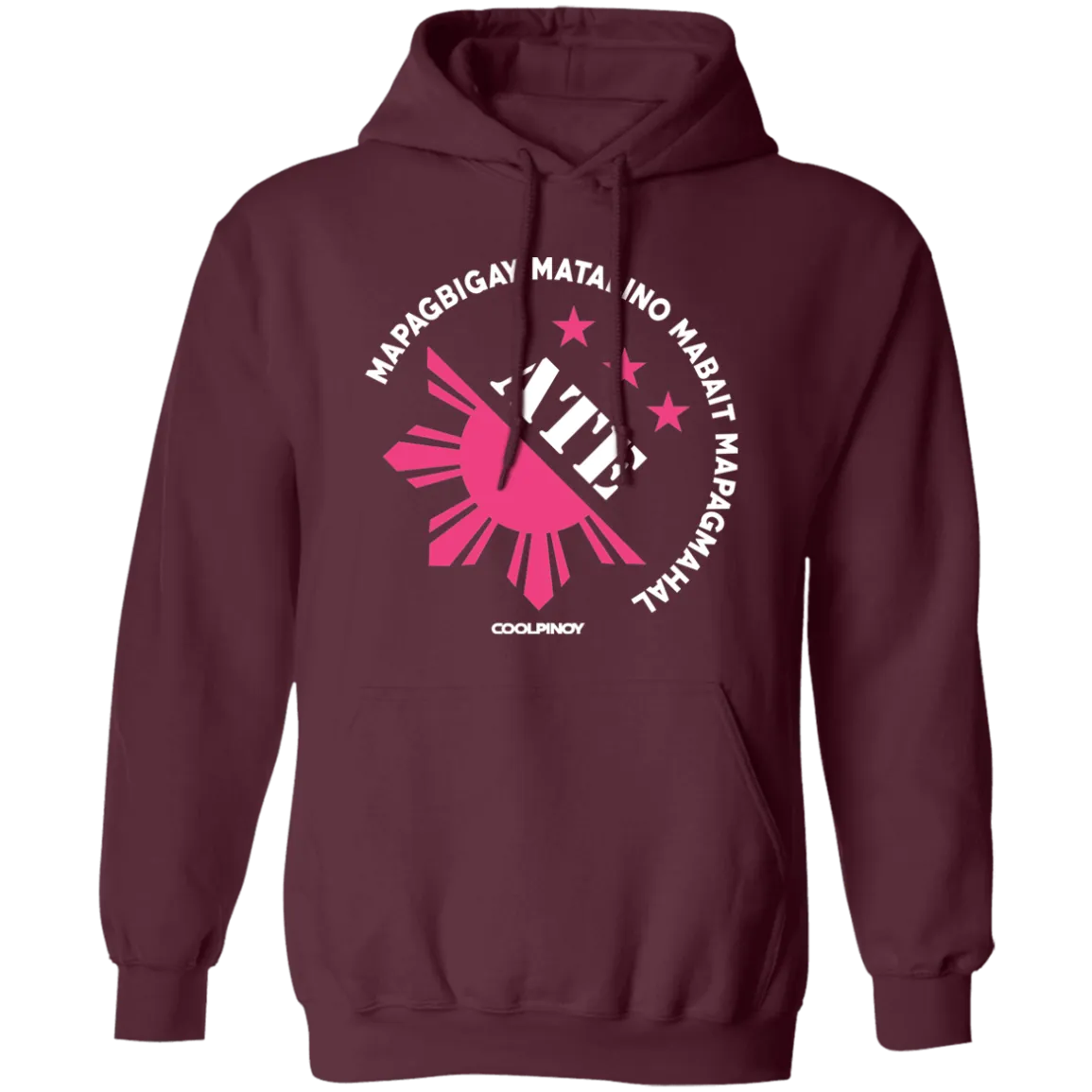 Matalino Mapagmahal Ate Unisex Pullover Hoodie