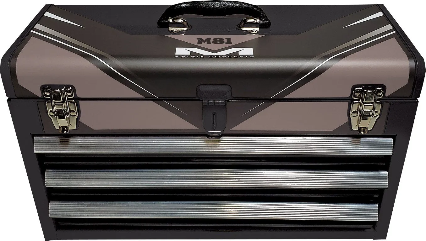 MATRIX CONCEPTS,LLC M81 Worx Box - Black/Grey