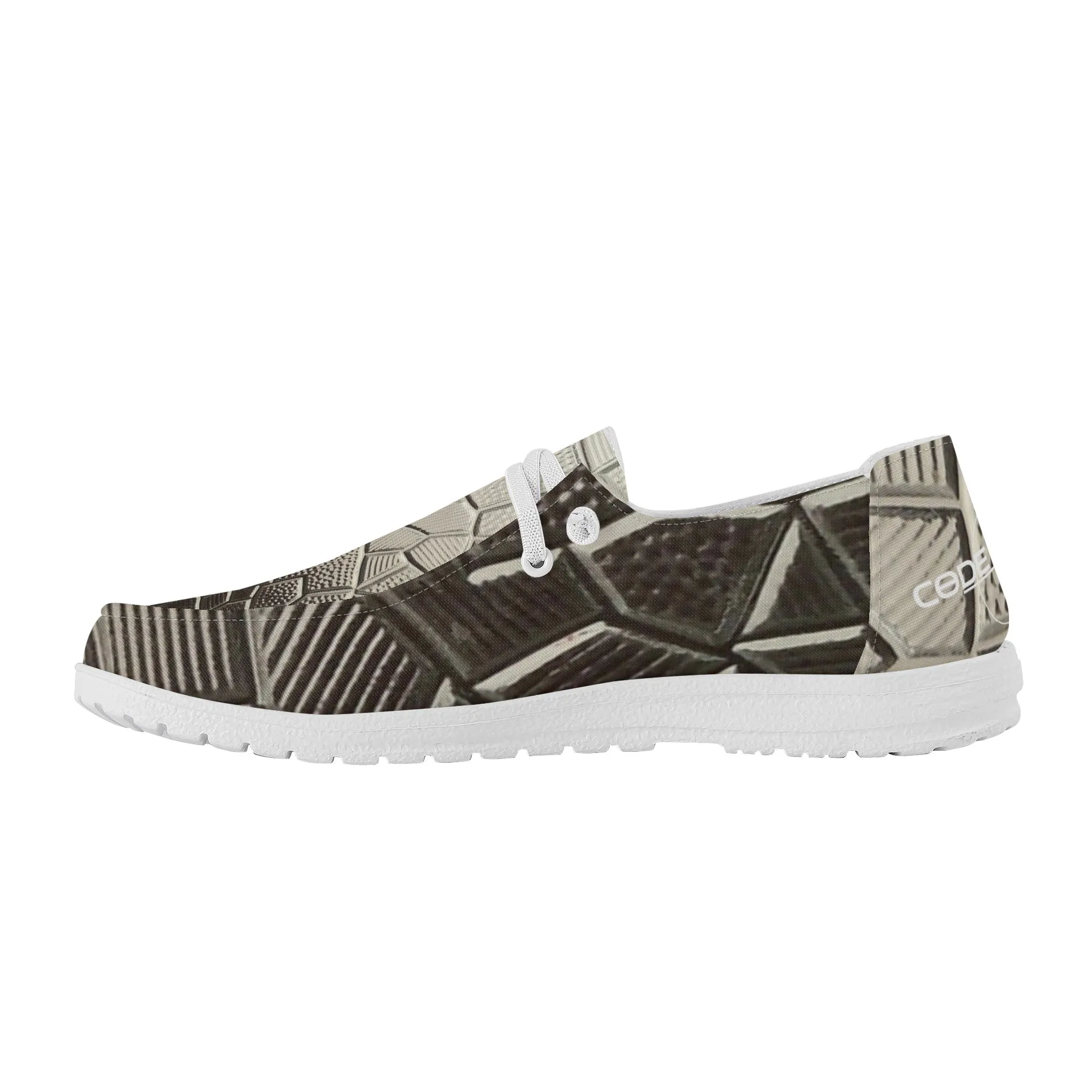 Mens Canvas Loafers
