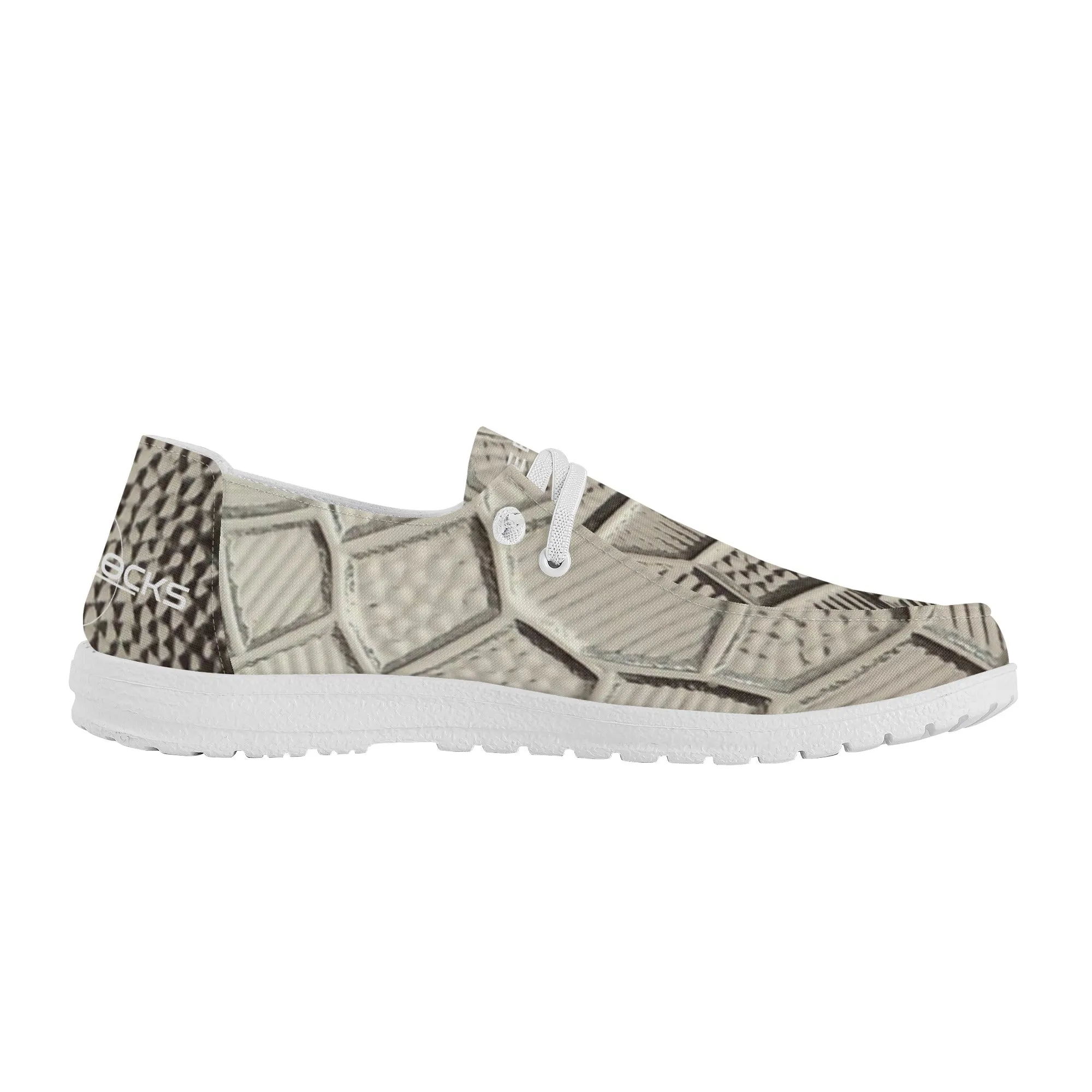 Mens Canvas Loafers