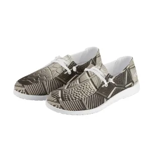 Mens Canvas Loafers