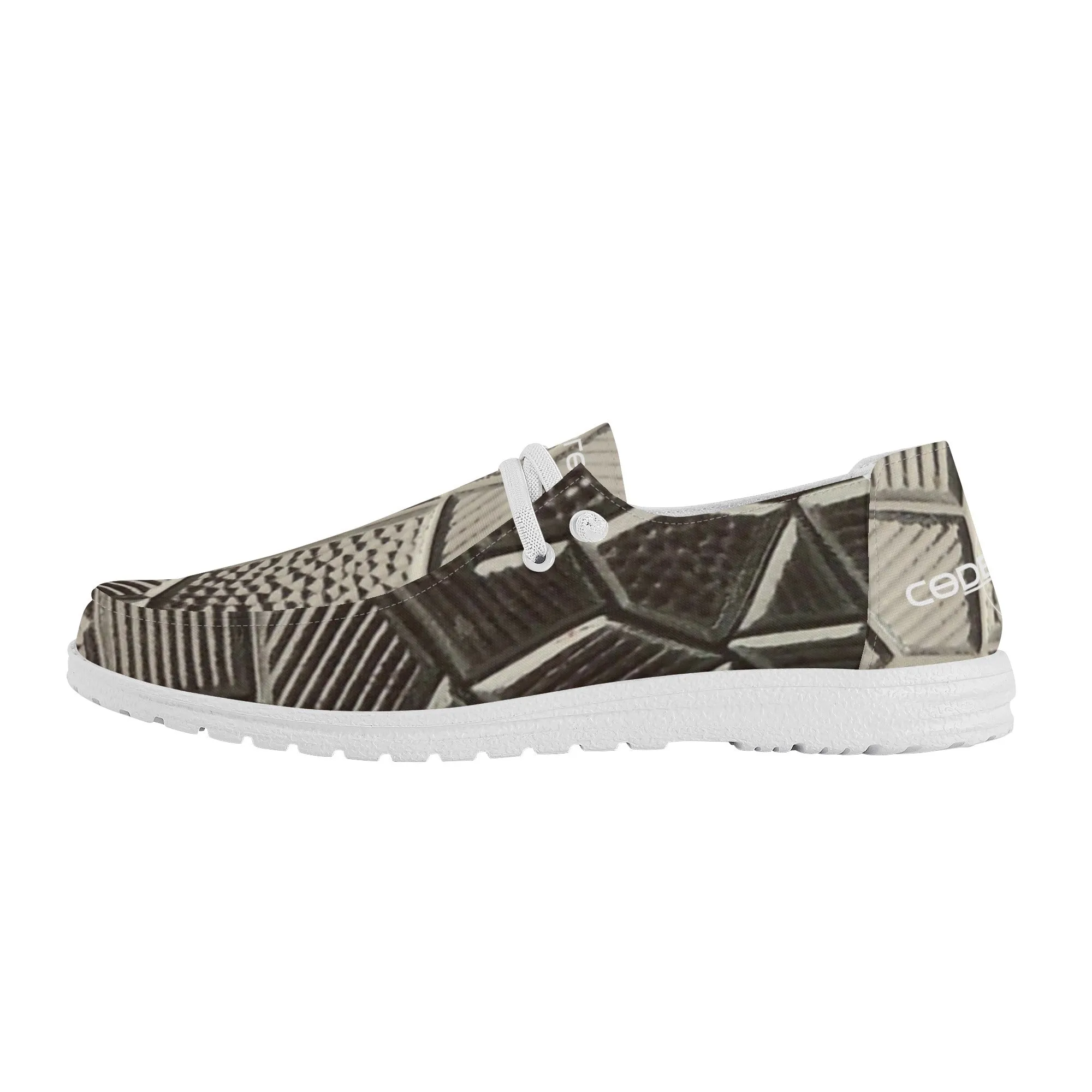 Mens Canvas Loafers
