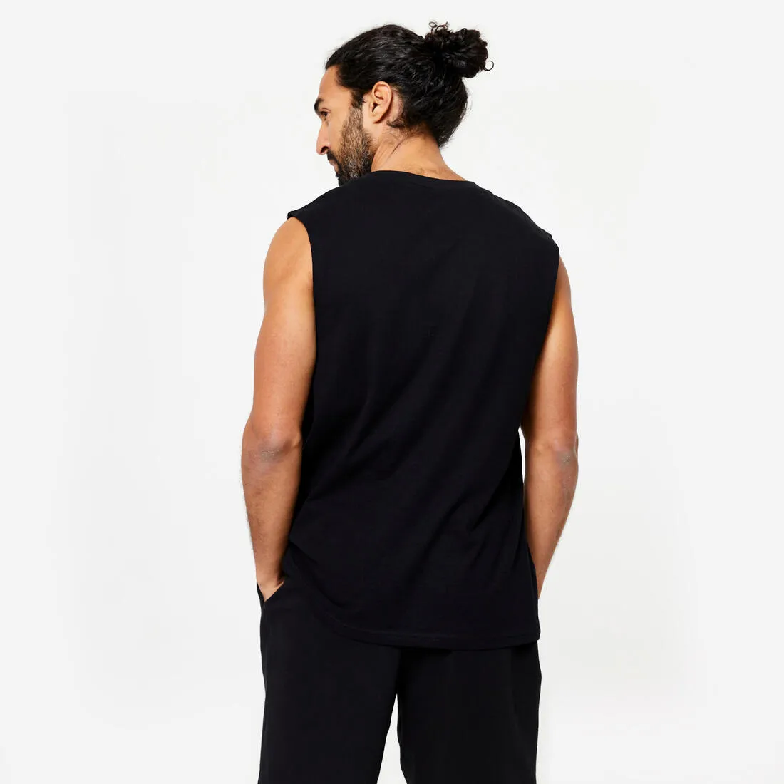 Men's Stretchy Fitness Tank Top 500