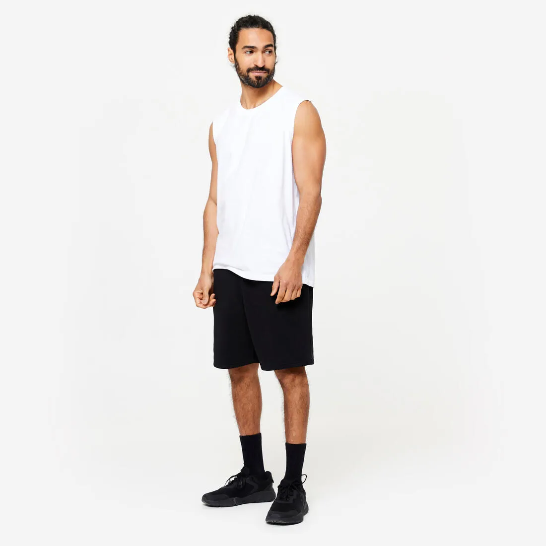 Men's Stretchy Fitness Tank Top 500