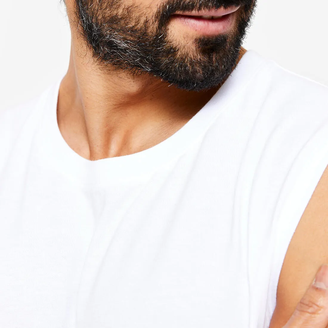 Men's Stretchy Fitness Tank Top 500