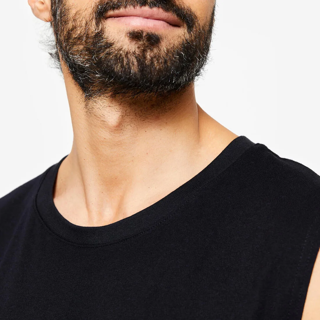 Men's Stretchy Fitness Tank Top 500