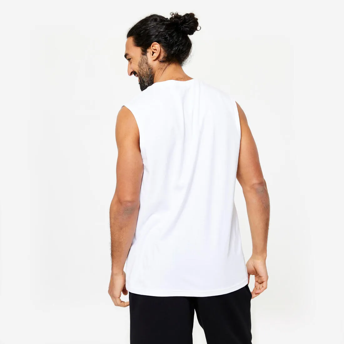 Men's Stretchy Fitness Tank Top 500