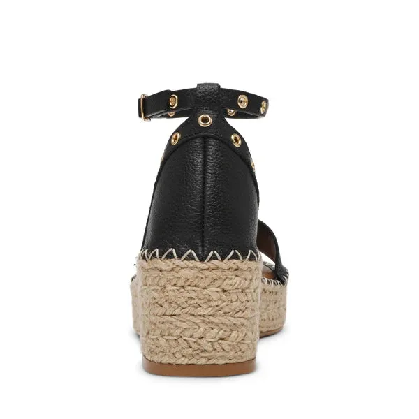 Moxara Sandal BLACK LEATHER