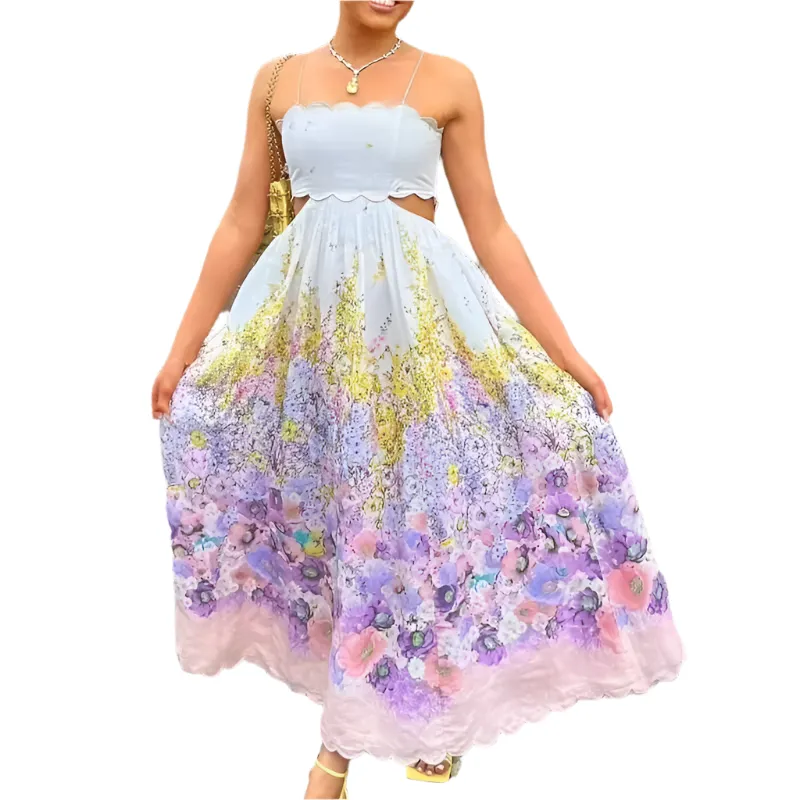 Nami – Elegance in Bloom Women’s Floral Dress