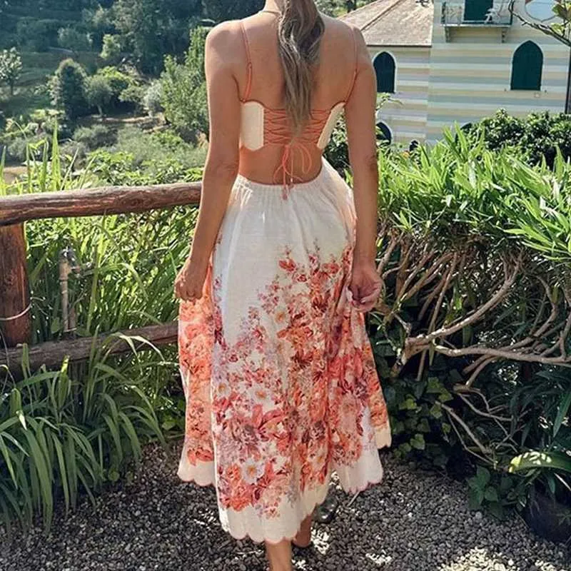 Nami – Elegance in Bloom Women’s Floral Dress