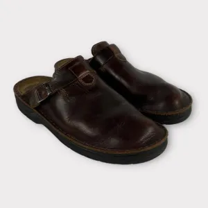 NAOT Fiord Leather Slip-on Clog