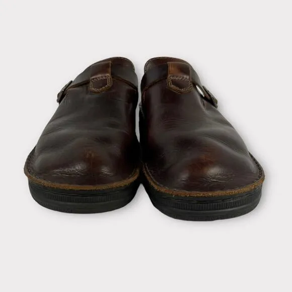 NAOT Fiord Leather Slip-on Clog