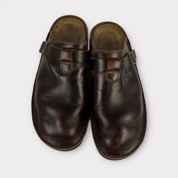 NAOT Fiord Leather Slip-on Clog