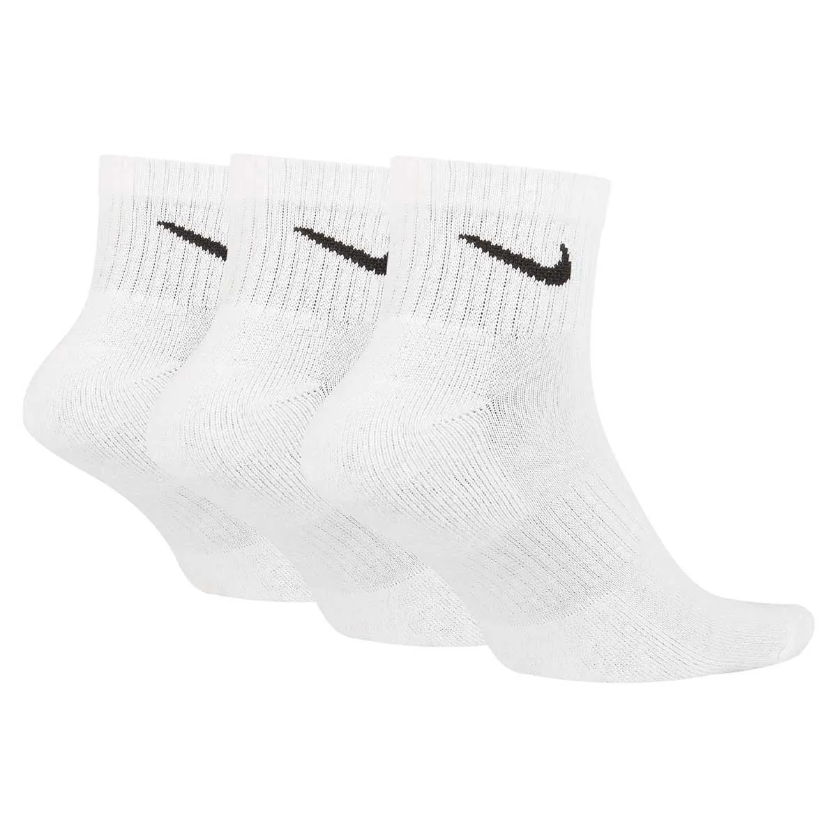 Nike - Everyday Cushioned Ankle Socks White 3 Pack