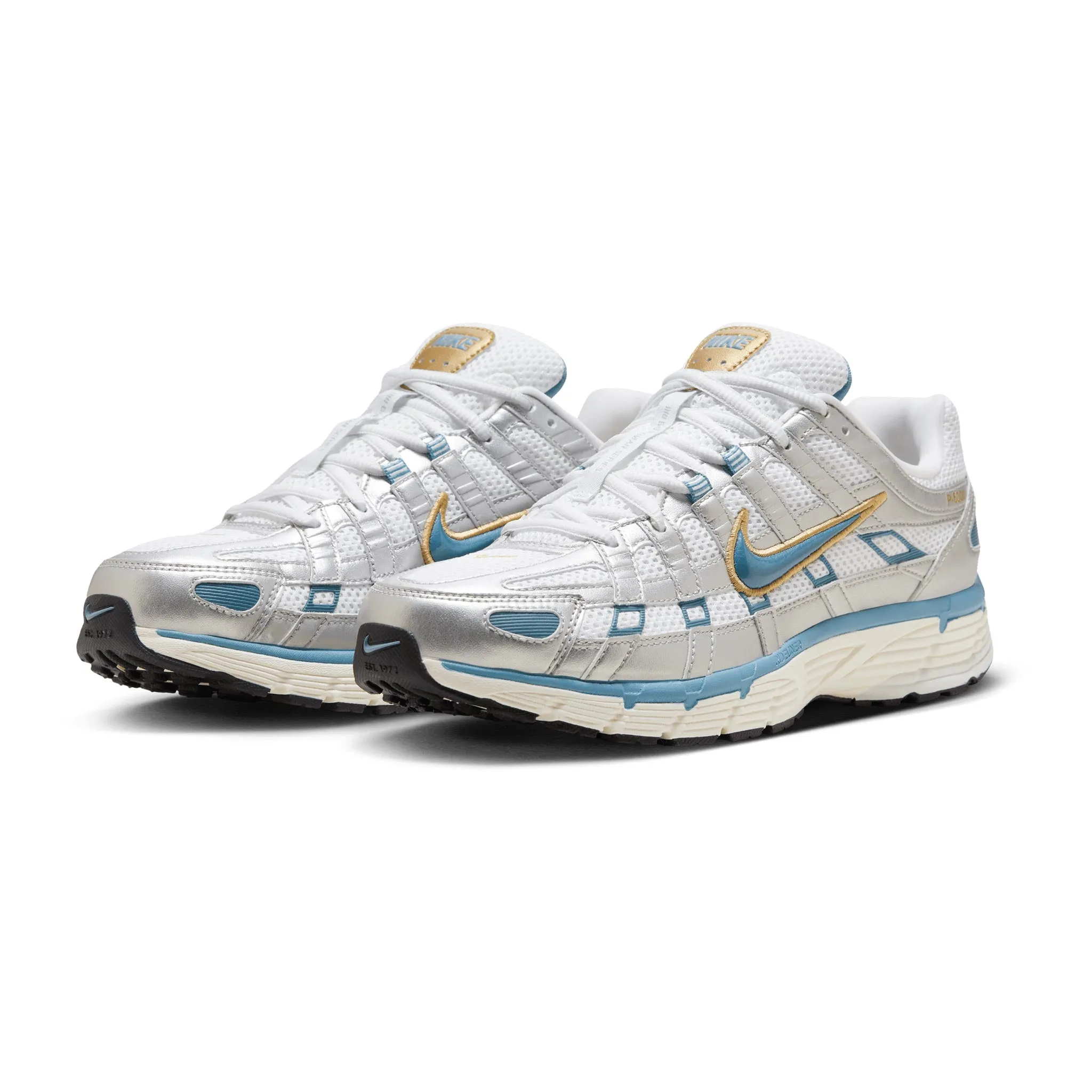 Nike P-6000 White/Aegean Storm-Metallic Silver HJ7246-100