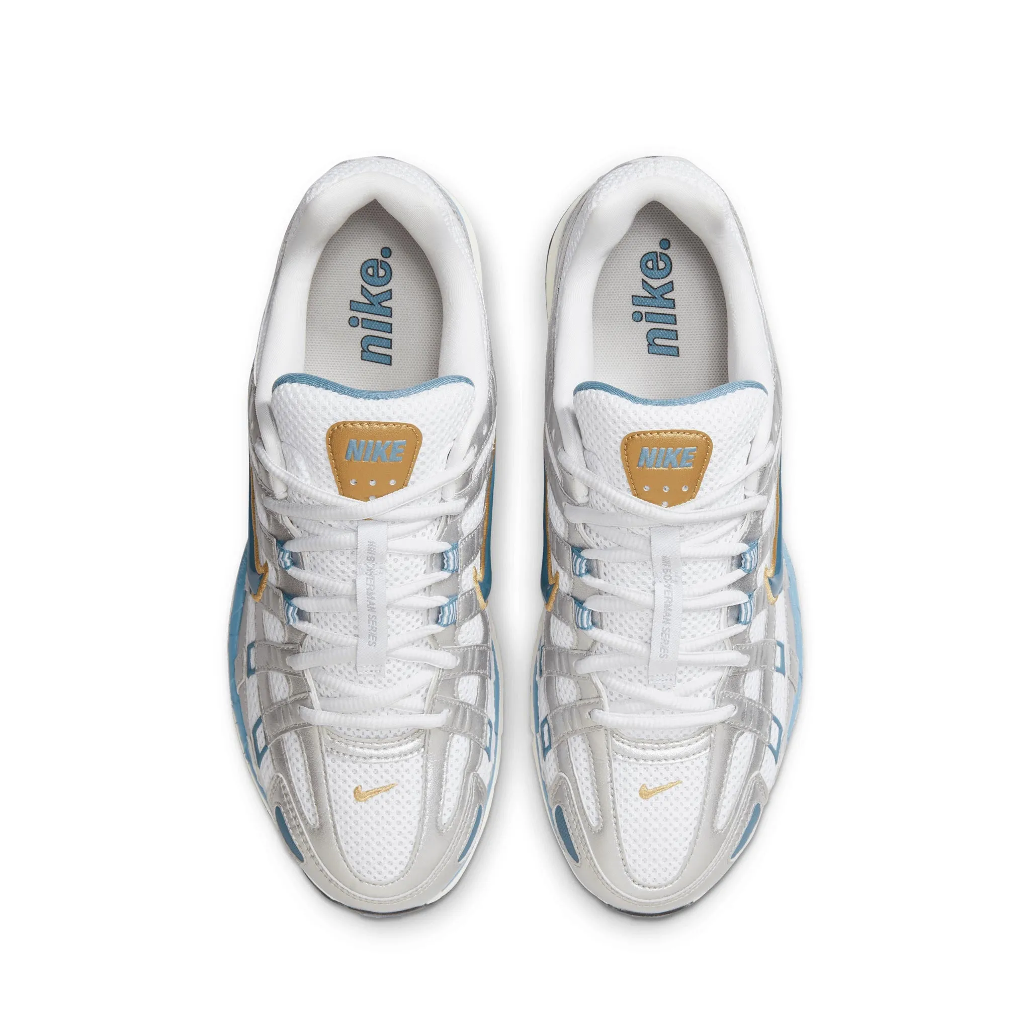 Nike P-6000 White/Aegean Storm-Metallic Silver HJ7246-100