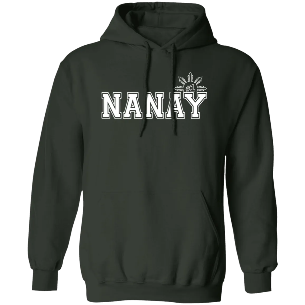 No 1 Nanay Unisex Pullover Hoodie